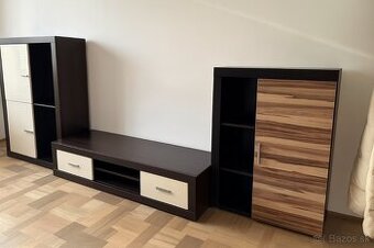 Obývacia stena (tmavohnedá)