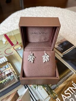 Náušnice so vsadenými zirkónmi