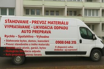 Preprava sťahovanie Bratislava