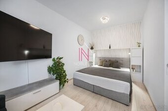 PRENÁJOM 1,5-IZBOVÝ ZARIADENÝ BYT S GARÁŽOU A 2 PIVNICAMI V 