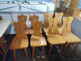 Drevené stolicky /súprava 4ks