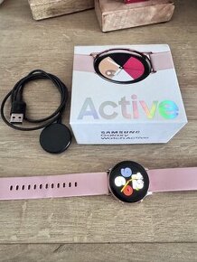Hodinky Samsung Galaxy Watch Active ružovo-zlatá