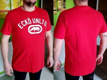 Tričko pánske, zn. Ecko Unlimited - červené