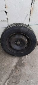 zimne jazdene pneu. matador sibir snow 195/65 R15+plech disk