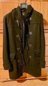 Štýlový kabát s kapucňou S - 1
