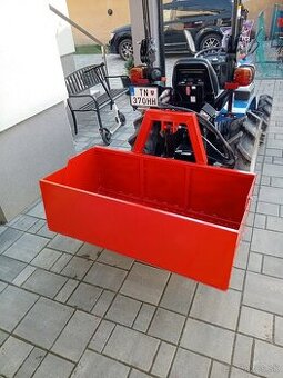 Transportný hydraulický box za traktor malotraktor