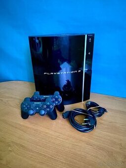 Predam Playstation 3 FAT 1000GB 2x ovladač
