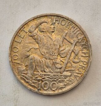 100 Kčs 1949, Hornícke práva, ČSR