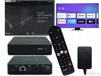 SMART TV BOX PLAY CHROMECAST 4K NETFLIX YOUTUBE IPTV