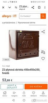 Plynová skrinka
