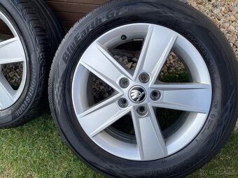 Orig.skoda Alu Disky letné 5x112 ET48 205 55 16 Audi VW