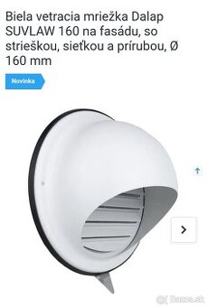 Mriežka na odsávanie pary (digestor)