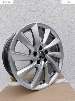 Nové Ronal 7,5X18 ET40 5X112 Škoda Alu disky R18 1211