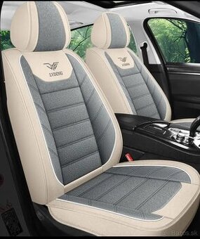 Úplne nové-nepoužité luxusné ľanové autopoťahy