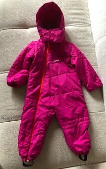 Cyklámenová zimná kombinéza Decathlon, 86/92, 14.90 E