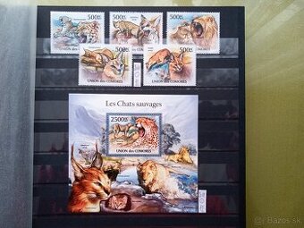 Poštové známky č.422 - Komorské ostrovy - fauna