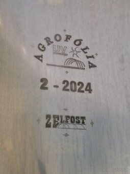 Fólia na fóliovník Agrofólia UV stab. 0,17mm