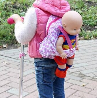 Ruksačik s nosičom pre bábiky/zvieratko