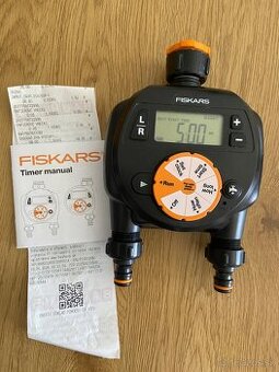 Fiskars casovac na polievanie 2 vystupy