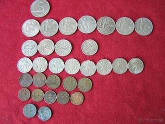 ČESKOSLOVENSKÉ MINCE : PRVÁ REPUBLIKA
