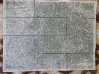 Mapa Levoča, Spiš. Belá, Kežmarok, Spiš. Podhradie 1935