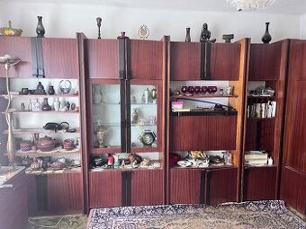 Retro obývacia stena