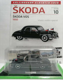 Škoda VOS 1950 1:43 #10 Kaleidoskop slavnich vozu - 1