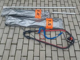 Windsurf detska plachta - set 1m2 a 1,5m2 - Ezzy Sails - 1