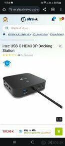 i-tec USB-C HDMI DP Docking Station