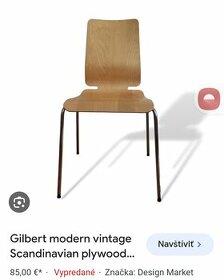 Predám stoličky Ikea Gilbert