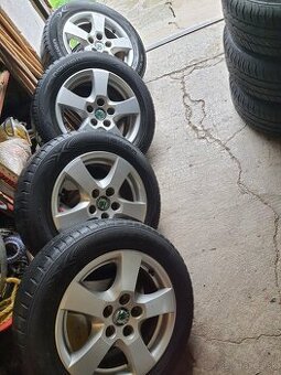 Elektrony na letnych 185/60/14 SKODA FABIA 5x100