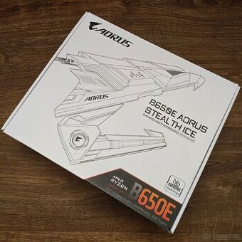 Gigabyte B650E AORUS STEALTH ICE BTF – základná doska (AM5)