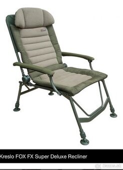 Rybárske kreslo fox super deluxe recliner