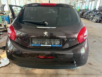Kapota zadný Naraznik kufor Peugeot 208 2013