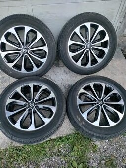 4ks alu disky orig. Nissan 5x114,R R18 pneu 225/55 R18 5mm