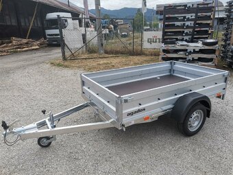 ✅Prívesný vozík 230x130cm, zváraný rám✅ - 1