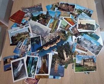 Pohľadnice Anglicko Škótsko 100ks