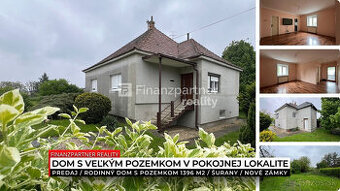 Rodinný dom s pozemkom 1396 m², Šurany, Nové Zámky