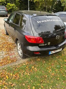 Mazda 3 1.6 hdi 80kw,  bk,