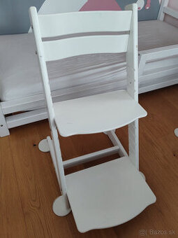 Rastúca stolička Jitro Plus biela - 1