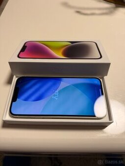 Apple iPhone 14 – 128 GB, biely, TOP stav