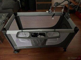 Cestovna detska postielka kinderkraft leody