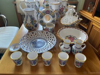 Výhodne predám modranskú keramiku