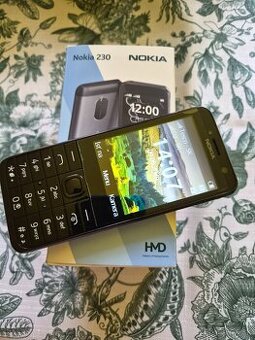 Nokia 230 model 2024 dual sim čierny v záruke do 1 2028 záru