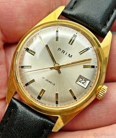 Československé Retro Vintage hodinky PRIM Elegant 60. roky