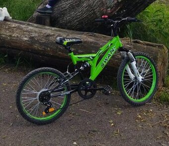 Predám celoodpruzeny detský bicylek