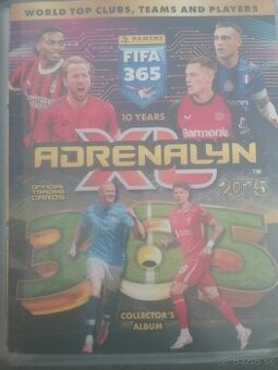 Futbalové karty Panini Fifa 365 Adrenalyn 2025