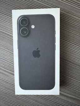 Predam novy nerozbaleny iPhone 16 128GB Black