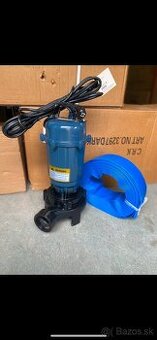 Ponorne Kalove čerpadlo s turbinou + Drtič 3550w