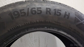 Predam letne pneumatiky Continental 195/65 R 15 H